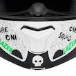 کلاه کاسکت فک متحرک فلش مدل 935sv neon-yellowgreen-white