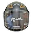 کلاه کاسکت رادین پلیمر مدل New_Radin_Matt_Black