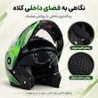 کلاه کاسکت فک متحرک مدل F-2 کد 01M