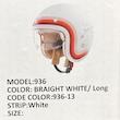 کلاه کاسکت ردلاین مدل BRIGHT WHITE / Long 936