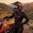 کلاه کاسکت فک ثابت مدل موتوکراس کد TOP ADVENTURE 
