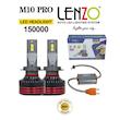 هدلایت خودرو لنزو مدل M10 PRO - 150000 پایه H7 بسته 2 عددی