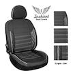 روکش صندلی خودرو سوشیانت مدل سورنا مناسب برای پراید 131 و 132 به همراه پشت گردنی و باکس صندوق و دورفرمان