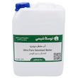 آب مقطر دیونیزه سه بار تقطیر توسکا شیمی مدل TDS=0 حجم پنج لیتر