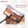 پالت آاریش صورت گلدن رز مدل City Style شماره 01