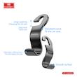 گیره آویز خودرو ارلدام مدل VEHICLE HOOK EH253 بسته 2 عددی