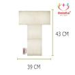 کیسه تسکین درد هیاهو مدل آروماتراپی اسانس بابونه کد Wheat-43x39-3 