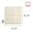 کیسه تسکین درد هیاهو مدل آروماتراپی اسانس بابونه کد Wheat-45x45-4 