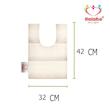 کیسه تسکین درد هیاهو مدل آروماتراپی اسانس نعنا کد Wheat-42x32-4 