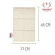 کیسه تسکین درد هیاهو مدل آروماتراپی اسانس اسطوخودوس کد Wheat-48x23-6 