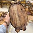 سینی چوبی مدل پاپیونی