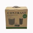 ست سرویس بهداشتی 5 تکه کنتراست مدل دری کد RM8900