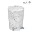 ست سطل زباله و فرچه مدل ماربل کد WH