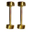 یراق چرم دوزی مدل دنبلی کد Dumble-2x-Golden بسته 2 عددی