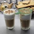 شابلون قهوه مدل برف