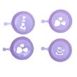 شابلون تزیینی تاپ استار مدل Tatli Suzleme مجموعه 4 عددی