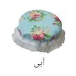 دستگیره اجاق گاز مدل گلسرخ کد 09 بسته 7 عددی