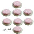 دستگیره اجاق گاز مدل قلبی کد 145 بسته 8 عددی