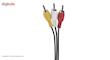 کابل 3 به 3 RCA مدل R3 طول 1.2 متر