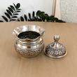 قندان قلمزنی مسی مدل الماس تراش کد 1766