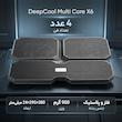 پایه خنک کننده  لپ تاپ دیپ کول مدل Multi Core X6