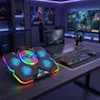 پایه خنک کننده لپ تاپ کول کلد مدل K44-RGB
