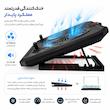 پایه خنک‌کننده لپ‌تاپ مدل A11 دارای دو عدد فن مناسب برای لپ تاپ‌های 14.1 تا 17 اینچی