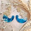 گوشواره دست ساز زنانه مدل دریا