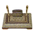 قلمدان خاتم کاری مدل رو میزی کد 04