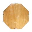 صفحه شطرنج خاتم کاری مدل 8 ضلعی طرح گل و مرغ برجسته کد Octagonal36Gr