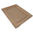 قاب خاتم کاری طرح دو گل کد 01