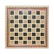 صفحه شطرنج خاتم کاری چوبی صنایع دستی فاخر مدل شطیرن کد TinychessMQ2828