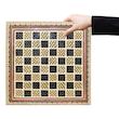 صفحه شطرنج خاتم کاری چوبی صنایع دستی فاخر مدل شطیرن کد TinychessMQ2828