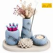 ست هدیه دکوری رومیزی مدل روژا مجموعه 5 عددی