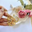 گوشواره دست ساز زنانه مدل اشک طرح دریا