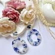 گوشواره دست ساز زنانه مدل گل