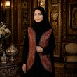 جلیقه رسمی زنانه مدل نستعلیق هلالی