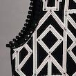 جلیقه زنانه مدل کتان سوزندوزی هندسی کد AK1638