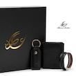 ست هدیه مردانه چرم عطارد مدل چرم طبیعی کد A120