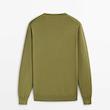 پلیور مردانه ماسیمو دوتی مدل V neck cotton 