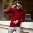 پلیور مردانه مدل یقه ایستاده