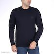 پلیور یقه گرد مردانه تریکو پاییزان مدل PR700