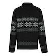 پلیور یقه اسکی مردانه مدل هندسی کد GO-SKI-BLK