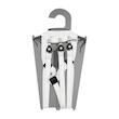  نگهدارنده پیراهن مردانه سی اچ آر کد HE096BK بسته 2 عددی