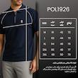 پولوشرت آستین کوتاه مردانه نوزده نودیک مدل POL1926 Gr