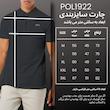 پولوشرت ورزشی آستین کوتاه مردانه نوزده نودیک مدل POL1922 G