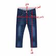 شلوار جین راسته دخترانه مدل jl 21901067