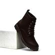 نیم بوت مردانه مکس مدل Monochrome Ankle Boots with Lace-Up Closure