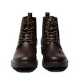 نیم بوت مردانه مکس مدل Monochrome Ankle Boots with Lace-Up Closure