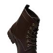 نیم بوت مردانه مکس مدل Monochrome Ankle Boots with Lace-Up Closure